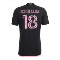 Billiga Inter Miami Jordi Alba #18 Borta fotbollskläder 2024-25 Kortärmad